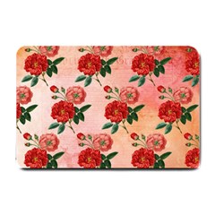 Pattern Flower Paper Small Doormat  by HermanTelo