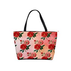 Pattern Flower Paper Classic Shoulder Handbag