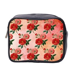 Pattern Flower Paper Mini Toiletries Bag (two Sides)