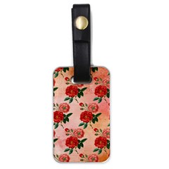 Pattern Flower Paper Luggage Tag (one Side) by HermanTelo