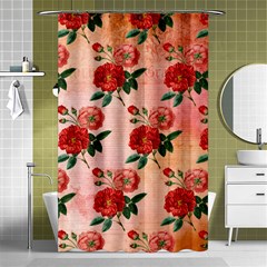 Pattern Flower Paper Shower Curtain 48  X 72  (small)  by HermanTelo