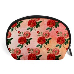 Pattern Flower Paper Accessory Pouch (large)