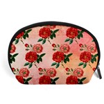 Pattern Flower Paper Accessory Pouch (Large) Front