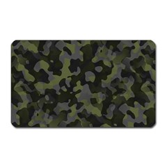 Camouflage Vert Magnet (rectangular) by kcreatif