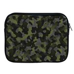 Camouflage Vert Apple iPad 2/3/4 Zipper Cases Front