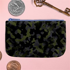 Camouflage Vert Large Coin Purse by kcreatif