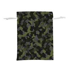 Camouflage Vert Lightweight Drawstring Pouch (l) by kcreatif