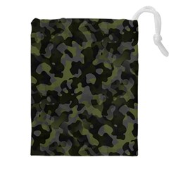 Camouflage Vert Drawstring Pouch (5xl)