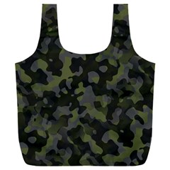 Camouflage Vert Full Print Recycle Bag (xxl)