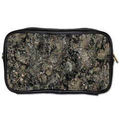 Grunge Organic Texture Print Toiletries Bag (two Sides) by dflcprintsclothing