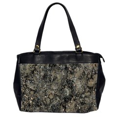 Grunge Organic Texture Print Oversize Office Handbag (2 Sides) by dflcprintsclothing