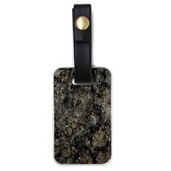 Grunge Organic Texture Print Luggage Tag (one Side)