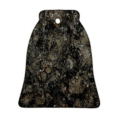 Grunge Organic Texture Print Bell Ornament (two Sides) by dflcprintsclothing