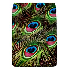 Peacock Feathers Color Plumage Removable Flap Cover (l)