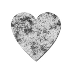 Degrade Blanc/gris Heart Magnet by kcreatif