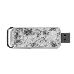 Degrade Blanc/gris Portable Usb Flash (two Sides) by kcreatif