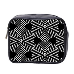 Formes Geometriques Etoiles/carres Mini Toiletries Bag (two Sides) by kcreatif