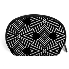 Formes Geometriques Etoiles/carres Accessory Pouch (large) by kcreatif