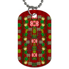 In Time For The Season Of Christmas An Jule Dog Tag (One Side)