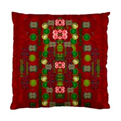 In Time For The Season Of Christmas An Jule Standard Cushion Case (One Side)