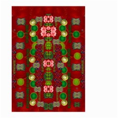 In Time For The Season Of Christmas An Jule Small Garden Flag (Two Sides)