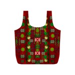 In Time For The Season Of Christmas An Jule Full Print Recycle Bag (S) Back