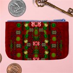 In Time For The Season Of Christmas An Jule Large Coin Purse Back