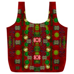 In Time For The Season Of Christmas An Jule Full Print Recycle Bag (XXXL)