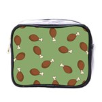 Turkey Leg Pattern - Thanksgiving Mini Toiletries Bag (One Side) Front