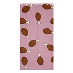 Turkey Leg Pattern - Thanksgiving Shower Curtain 36  x 72  (Stall)  Curtain(36 X72 ) - 33.26 x66.24  Curtain(36 X72 )