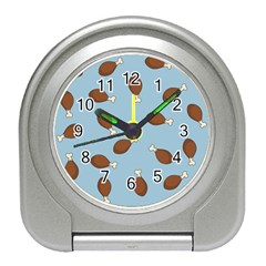 Turkey Leg Pattern - Thanksgiving Travel Alarm Clock