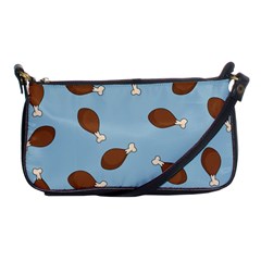 Turkey Leg Pattern - Thanksgiving Shoulder Clutch Bag