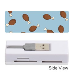 Turkey Leg Pattern - Thanksgiving Memory Card Reader (stick) by Valentinaart