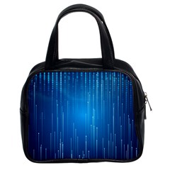 Abstract Rain Space Classic Handbag (two Sides)