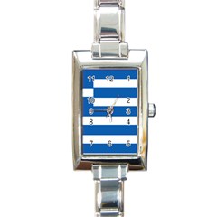 Greece Flag Greek Flag Rectangle Italian Charm Watch