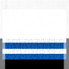 Greece Flag Greek Flag Rectangular Jigsaw Puzzl by FlagGallery