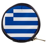 Greece Flag Greek Flag Mini Makeup Bag Front