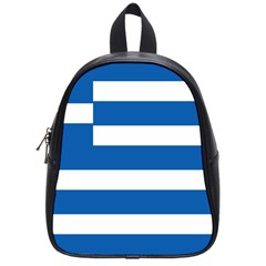 Greece Flag Greek Flag School Bag (Small)