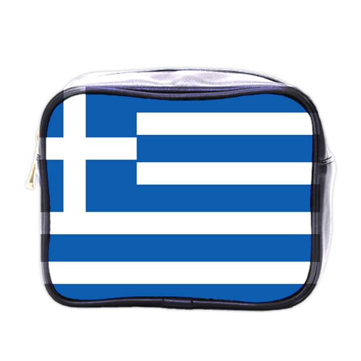 Greece Flag Greek Flag Mini Toiletries Bag (One Side)