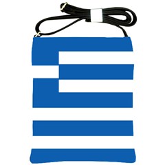 Greece Flag Greek Flag Shoulder Sling Bag by FlagGallery