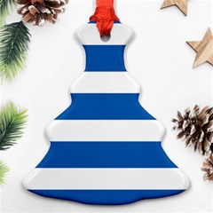 Greece Flag Greek Flag Christmas Tree Ornament (Two Sides)