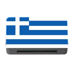 Greece Flag Greek Flag Memory Card Reader With Cf by FlagGallery