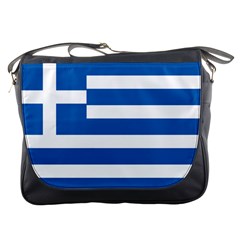 Greece Flag Greek Flag Messenger Bag by FlagGallery