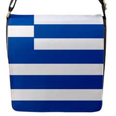 Greece Flag Greek Flag Flap Closure Messenger Bag (s) by FlagGallery