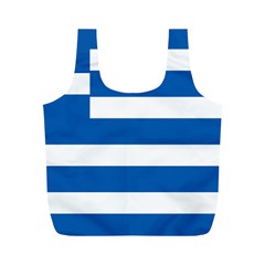 Greece Flag Greek Flag Full Print Recycle Bag (m) by FlagGallery