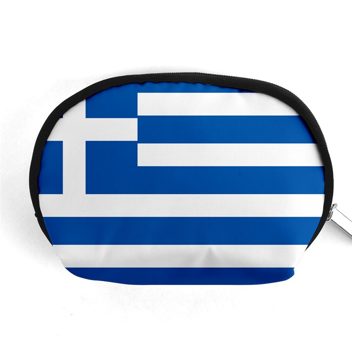 Greece Flag Greek Flag Accessory Pouch (Medium)