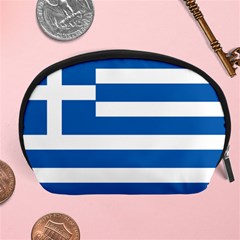 Greece Flag Greek Flag Accessory Pouch (Large)