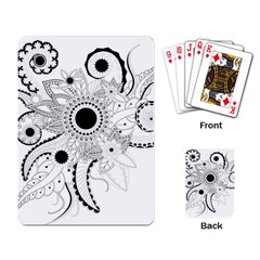 Floral Design Playing Cards Single Design (rectangle) by FantasyWorld7