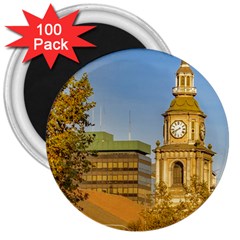 San Francisco De Alameda Church, Santiago De Chile 3  Magnets (100 Pack) by dflcprintsclothing