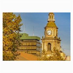 San Francisco De Alameda Church, Santiago De Chile Large Glasses Cloth (2 Sides) by dflcprintsclothing